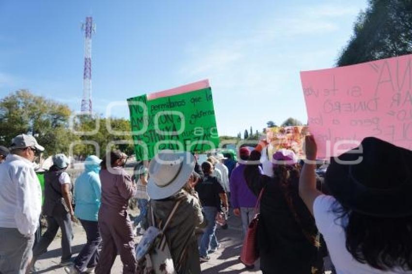 TLAXCALA . PROTESTA PARQUE DE LA JUVENTUD