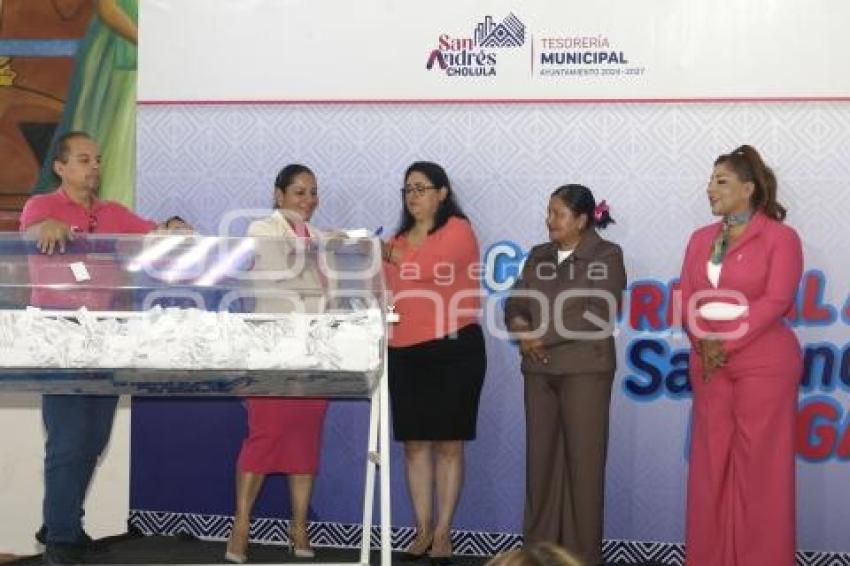 SAN ANDRÉS CHOLULA . SORTE PREDIAL 2025
