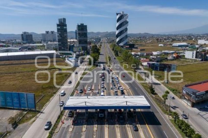 CASETA . VÍA ATLIXCÁYOTL