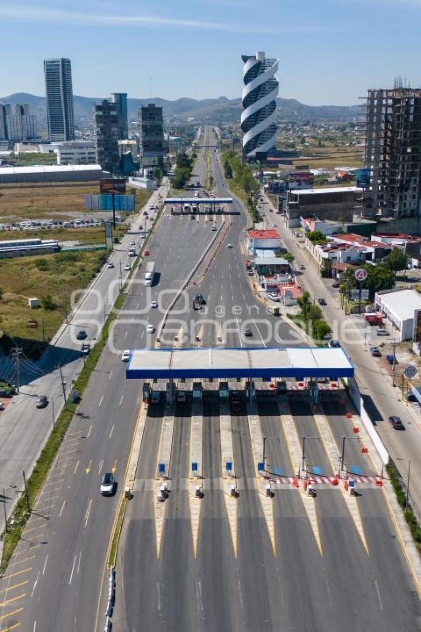 CASETA . VÍA ATLIXCÁYOTL