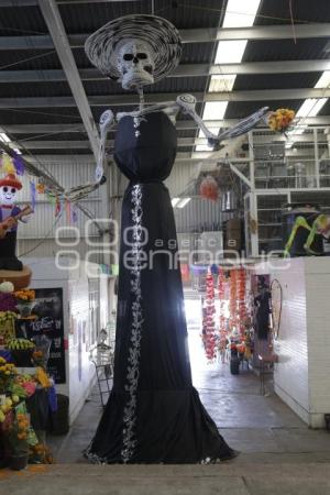 MERCADO INDEPENDENCIA . CATRINA MONUMENTAL
