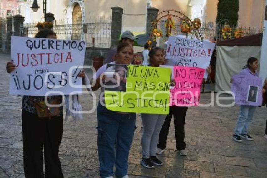 ATLIXCO . MANIFESTACIÓN FEMINICIDIO