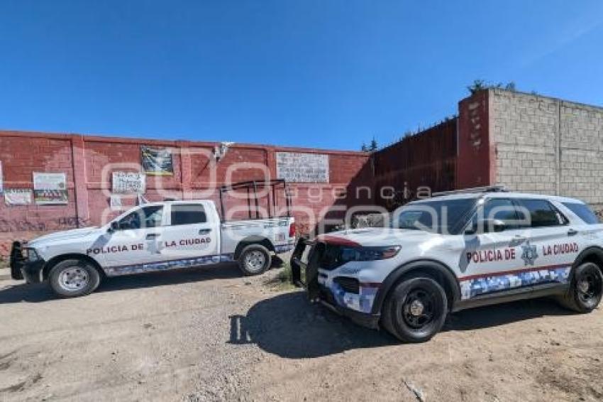 NOTA ROJA . CABEZA HUMANA