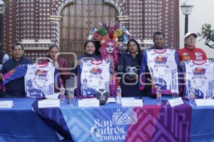 SAN ANDRÉS CHOLULA . CARRERA DE LAS IGLESIAS 2025