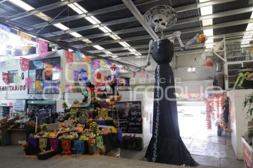 MERCADO INDEPENDENCIA . CATRINA MONUMENTAL