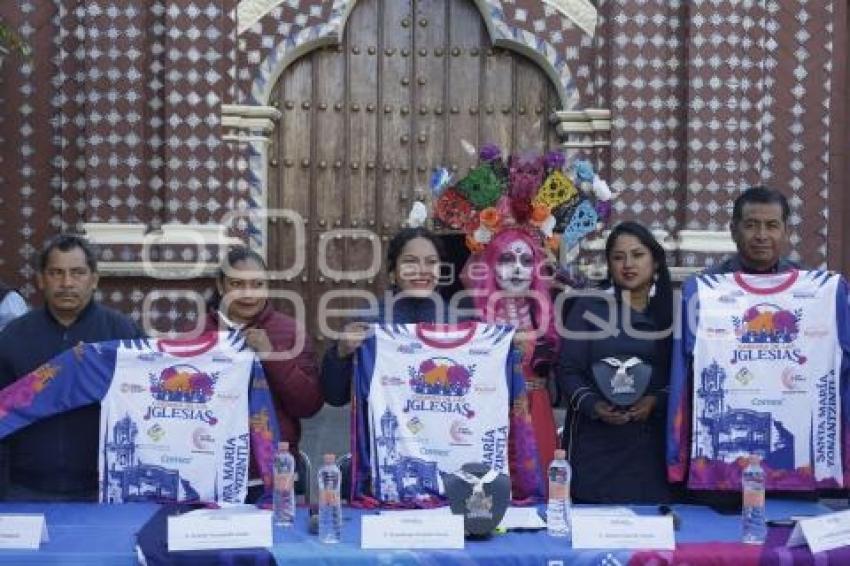 SAN ANDRÉS CHOLULA . CARRERA DE LAS IGLESIAS 2025