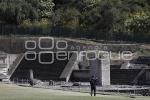 SAN ANDRÉS CHOLULA . FIRMA DE CONVENIO INAH