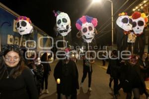 SAN ANDRÉS CHOLULA .  CARNAVAL  UN VIAJE AL MICTLÁN 