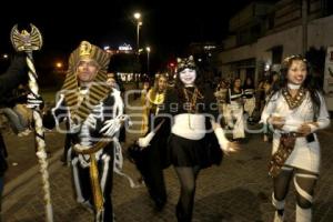 SAN ANDRÉS CHOLULA .  CARNAVAL  UN VIAJE AL MICTLÁN 