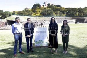 SAN ANDRÉS CHOLULA . FIRMA DE CONVENIO INAH