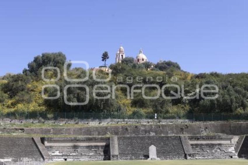 SAN ANDRÉS CHOLULA . PIRAMIDE DE CHOLULA