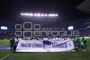 FÚTBOL . CLUB PUEBLA VS CRUZ AZUL