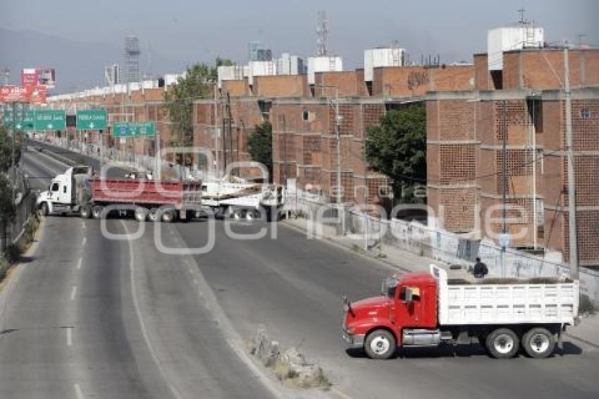MANIFESTACIÓN TRANSPORTISTAS . PERIFÉRICO