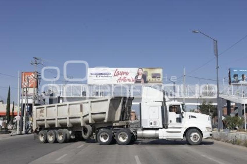 MANIFESTACIÓN TRANSPORTISTAS . PERIFÉRICO