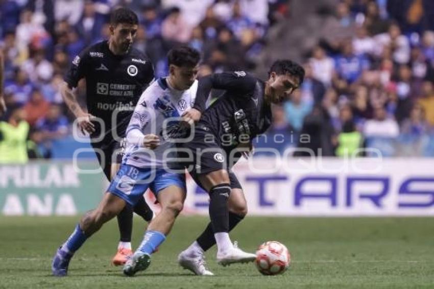 FÚTBOL . CLUB PUEBLA VS CRUZ AZUL