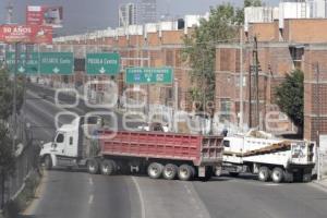 MANIFESTACIÓN TRANSPORTISTAS . PERIFÉRICO