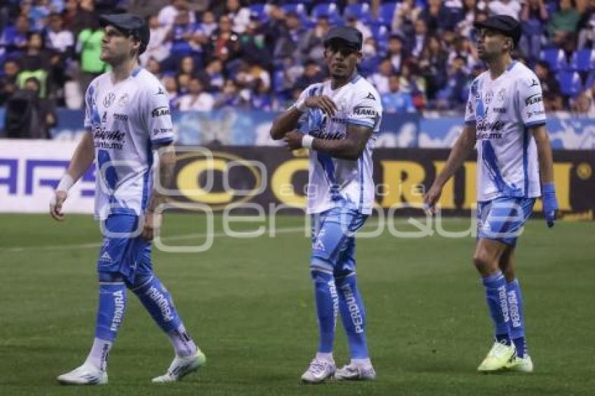 FÚTBOL . CLUB PUEBLA VS CRUZ AZUL