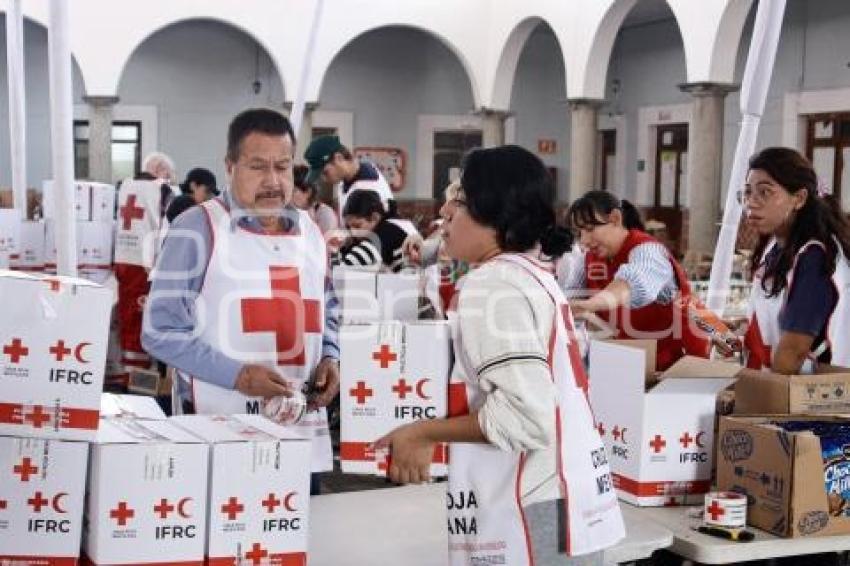CRUZ ROJA . CENTRO DE ACOPIO