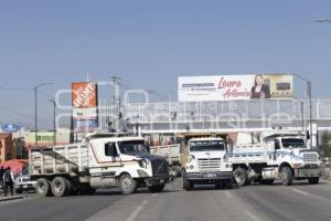 MANIFESTACIÓN TRANSPORTISTAS . PERIFÉRICO
