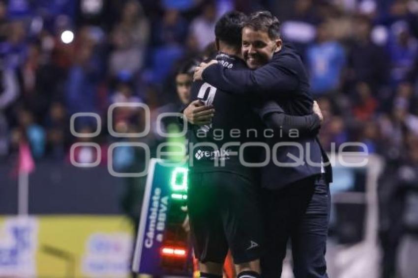 FÚTBOL . CLUB PUEBLA VS CRUZ AZUL