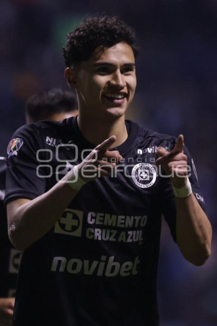 FÚTBOL . CLUB PUEBLA VS CRUZ AZUL