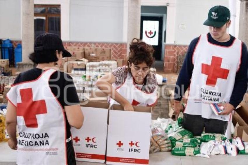 CRUZ ROJA . CENTRO DE ACOPIO