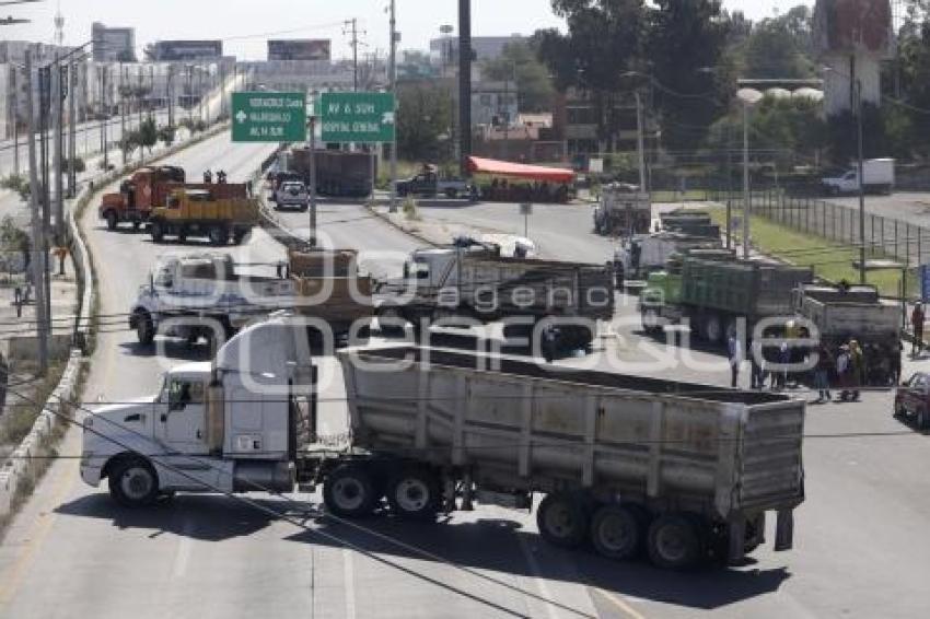 MANIFESTACIÓN TRANSPORTISTAS . PERIFÉRICO