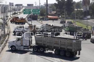 MANIFESTACIÓN TRANSPORTISTAS . PERIFÉRICO