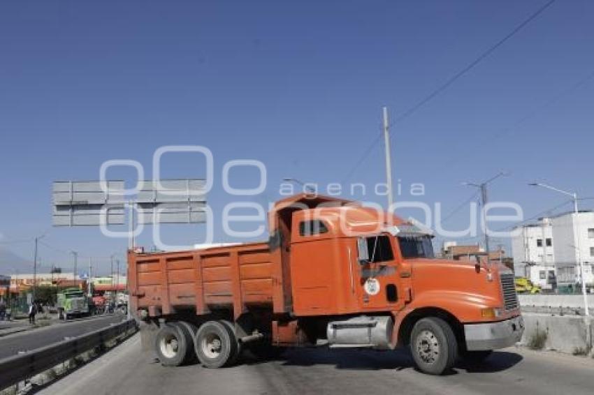 MANIFESTACIÓN TRANSPORTISTAS . PERIFÉRICO