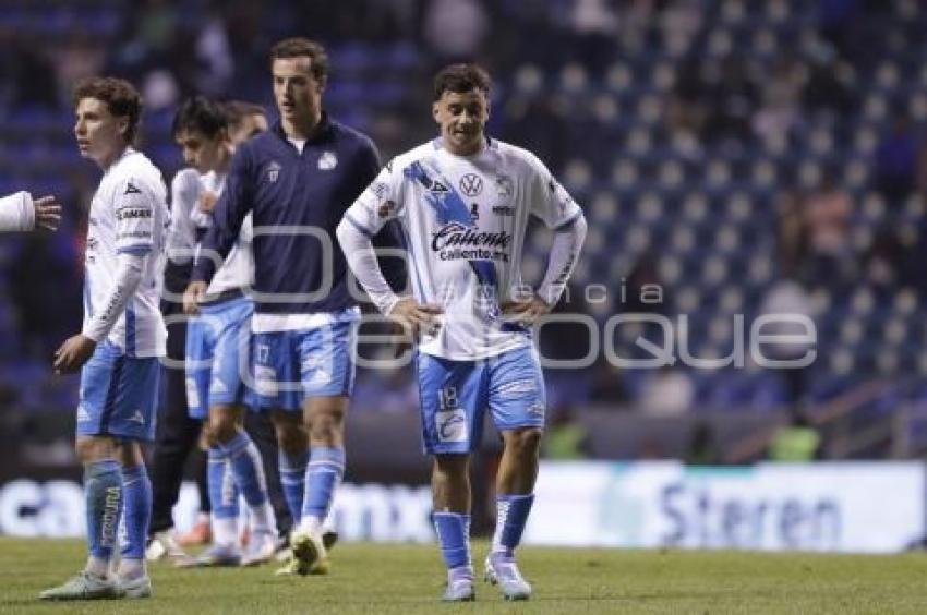 FÚTBOL . CLUB PUEBLA VS CRUZ AZUL