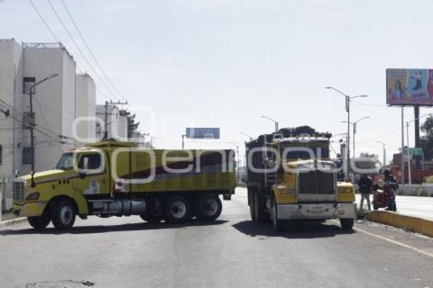 MANIFESTACIÓN TRANSPORTISTAS . PERIFÉRICO
