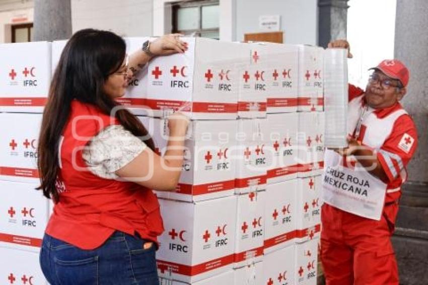 CRUZ ROJA . CENTRO DE ACOPIO