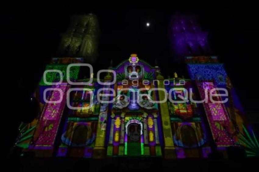 VIDEO MAPPING . CATEDRAL DE PUEBLA