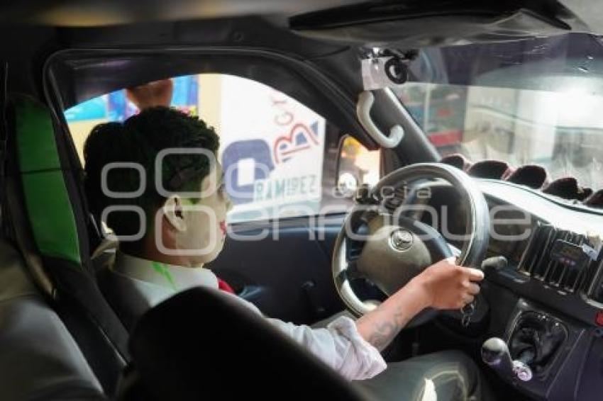 TLAXCALA . TRANSPORTE DÍA DE MUERTOS