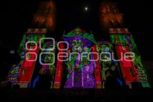 VIDEO MAPPING . CATEDRAL DE PUEBLA