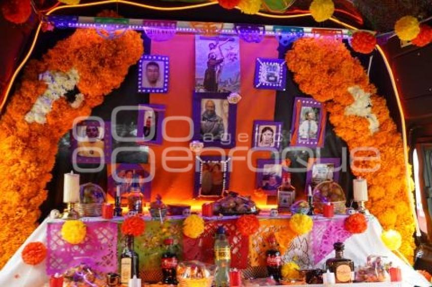 TLAXCALA . TRANSPORTE DÍA DE MUERTOS