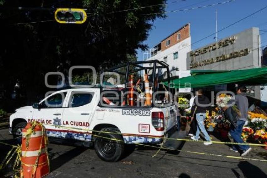 PANTEÓN . DÍA DE MUERTOS