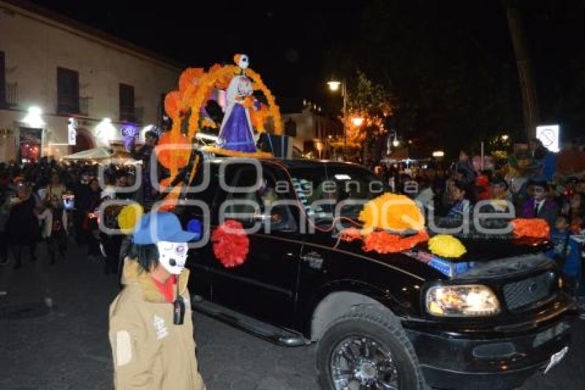 ATLIXCO . DESFILE DE CALAVERAS
