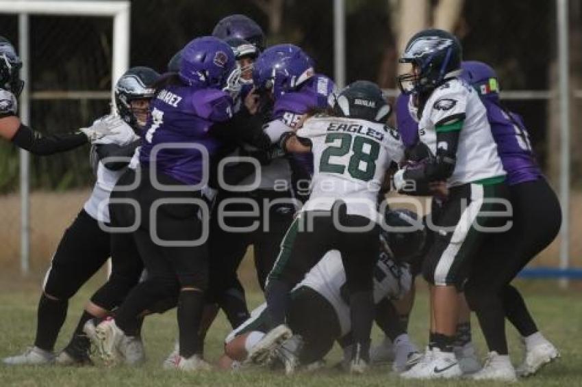 FÚTBOL AMERICANO . MEDUSAS VS EAGLES