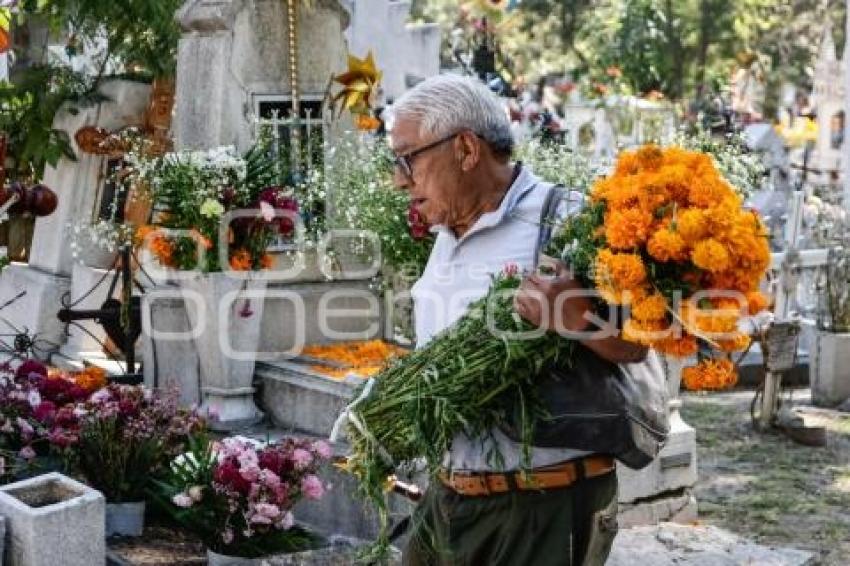 PANTEÓN . DÍA DE MUERTOS