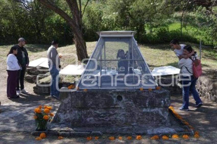 CHOLULA . ALTAR DE LOS CRANEOS