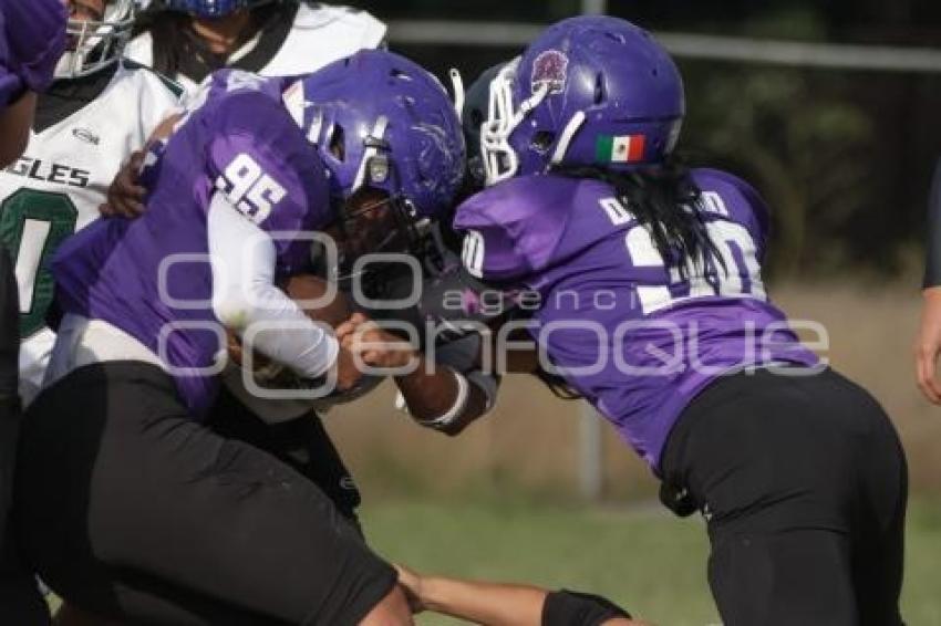 FÚTBOL AMERICANO . MEDUSAS VS EAGLES