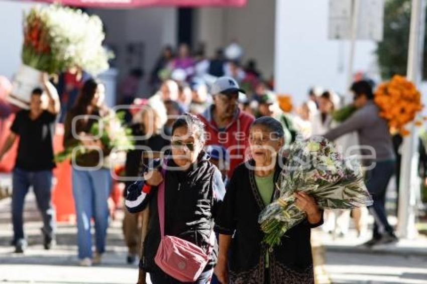 PANTEÓN . DÍA DE MUERTOS