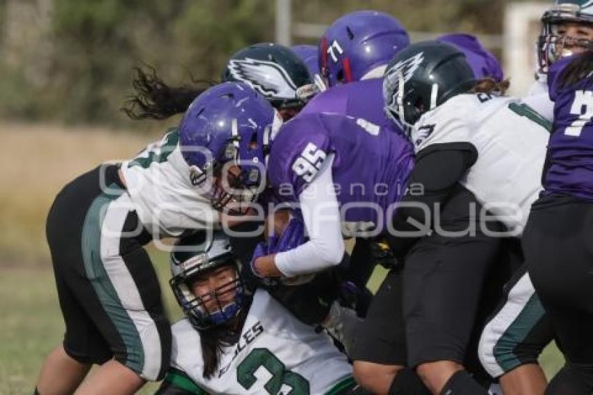 FÚTBOL AMERICANO . MEDUSAS VS EAGLES