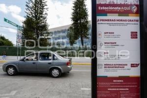 HOSPITAL SAN ALEJANDRO . PARQUÍMETROS