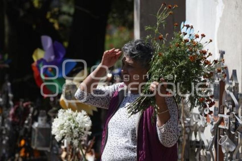 SAN ANDRÉS CHOLULA . PANTEÓN MUNICIPAL