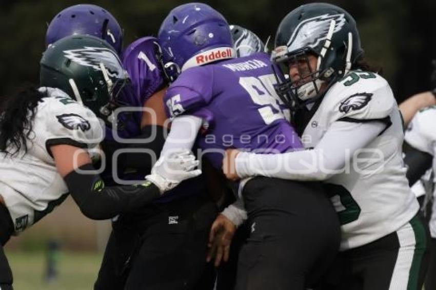 FÚTBOL AMERICANO . MEDUSAS VS EAGLES