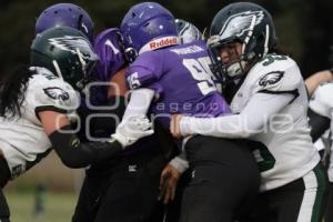 FÚTBOL AMERICANO . MEDUSAS VS EAGLES