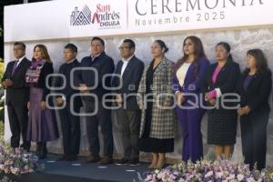 SAN ANDRÉS CHOLULA .  CEREMONIA CÍVICA