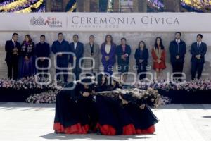 SAN ANDRÉS CHOLULA .  CEREMONIA CÍVICA
